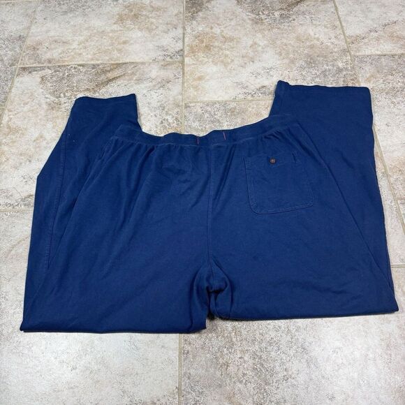 Tommy Bahama Pajama Pants Mens Blue XL Logo Cotton Polyester Wide Leg - Picture 5 of 9